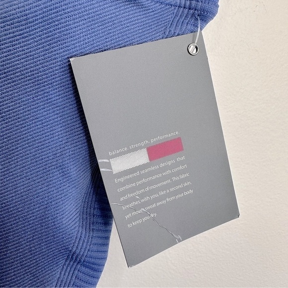 NWT NUX Shapeshifter Moderate Compression High Rise 7/8 Leggings Blue Size Large - Picture 6 of 11